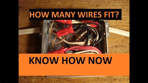 how many commections can i have in an electrical box|how many wires into box.